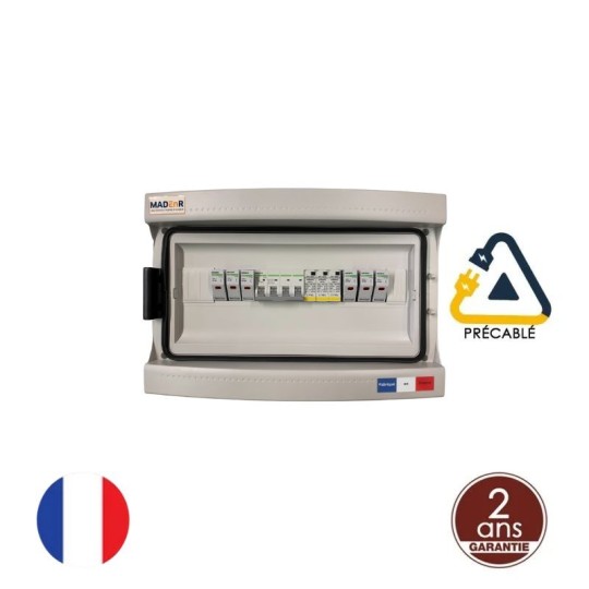 Coffret de protection DC 1000V avec sectionneur et parafoudre