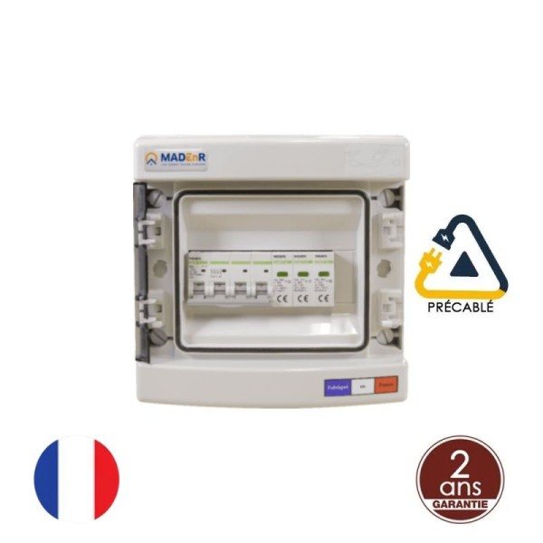 Coffret Protection DC 1000V pour onduleur panneau solaire