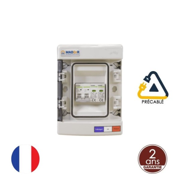 Coffret de protection panneau solaire DC 600V 1MPPT