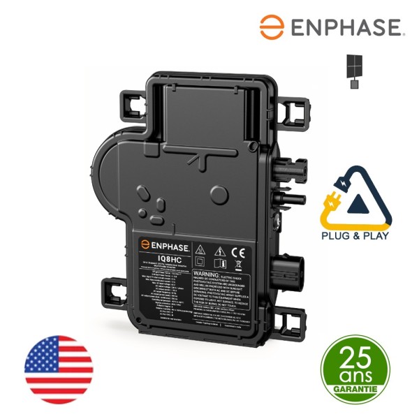 Enphase IQ8-HC 384W Micro-onduleur pour panneau solaire