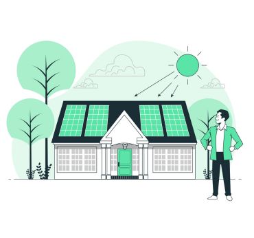 L'énergie produite par le panneau solaire vous permet d'alimenter votre habitation partout où vous avez besoin.