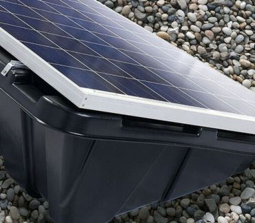 Le bac à lester vise à protéger les installations solaires photovoltaïques