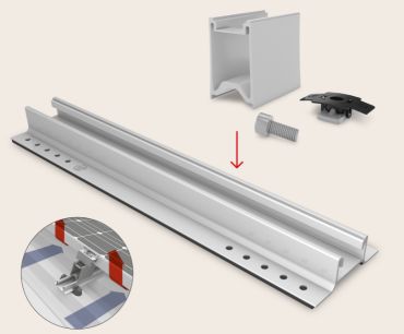 Voici toutes les caractéristiques du système K2 MiniRail pour l'installation de vos panneaux photovoltaïques.