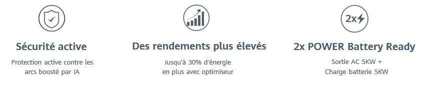 Les nombreux arguments en faveur de l'onduleur Huawei SUN2000 L1 3,68kW