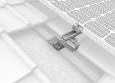 Le crochet Crosshook 4S est idéal pour l'installation de panneaux photovoltaïques dans de nombreux cas.