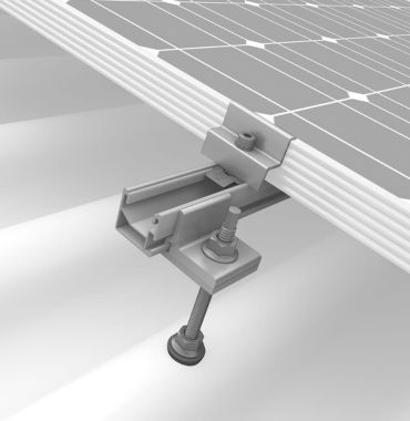 Cette vis s'intègre idéalement dans vos systèmes photovoltaïques sur toitures inclinées, en fibrociment ou en tôle ondulée.