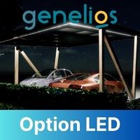 Option LED pour carport